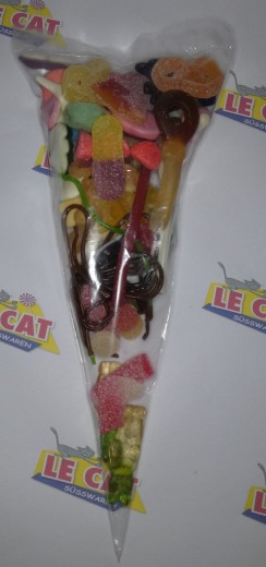 Naschtüte 2,00 € Beutel mit Gelatine