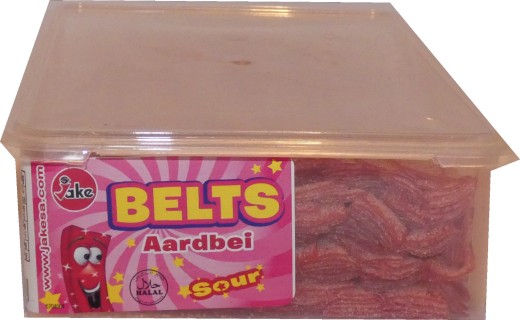 Jake Sour Strawberry Belts