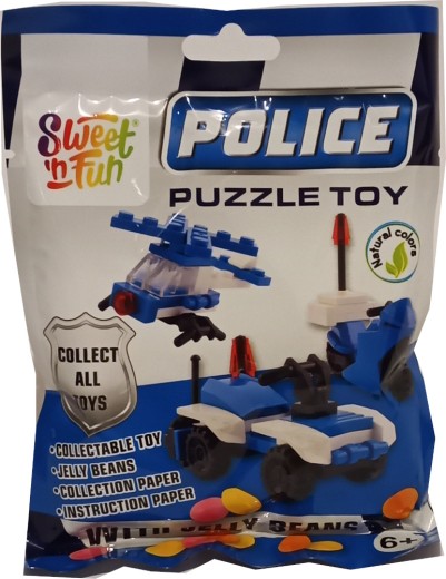 Police Puzzle Toy Candy