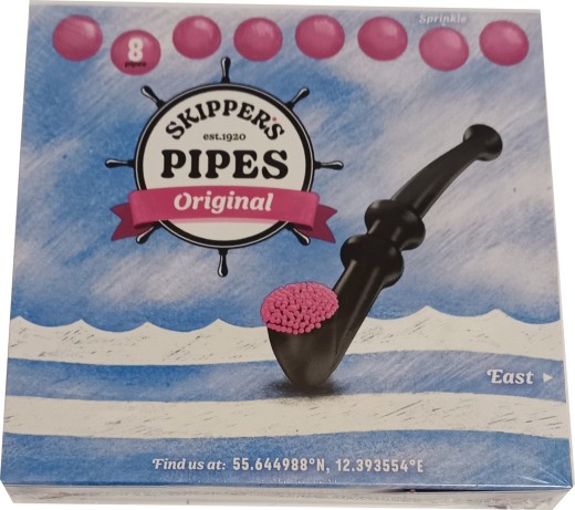 Malaco Skippers Pipe, Lakritz-Pfeifen