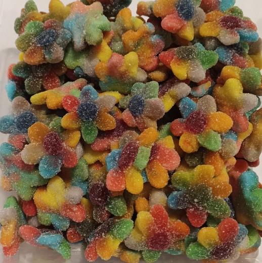 DP Sugared Rainbow Flowers