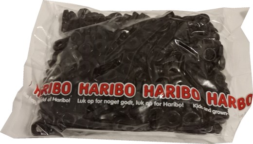 Haribo Nappar Lakrits, Dänisches Lakritz