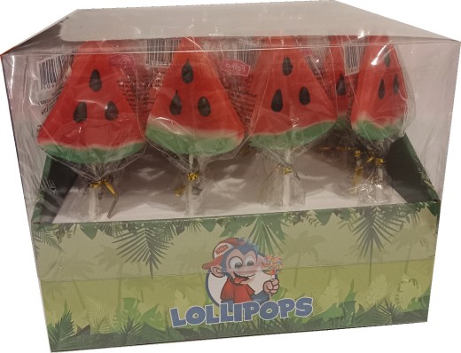 Mini-Lollipops Watermelon 17g