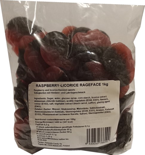 Finlandia Candy Raspberry-Liquorice Rageface