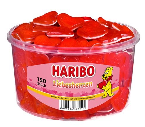 Haribo Liebesherzen