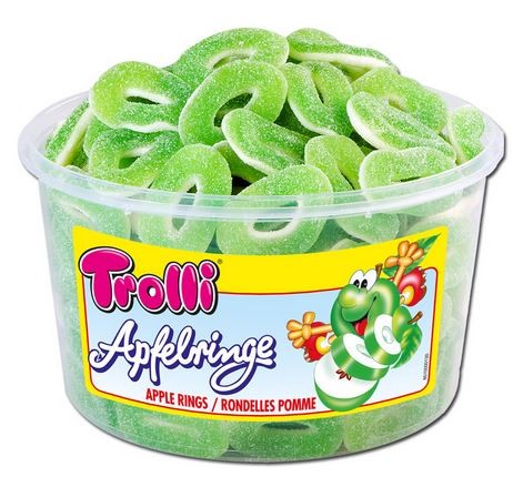 Trolli Saure Apfelringe