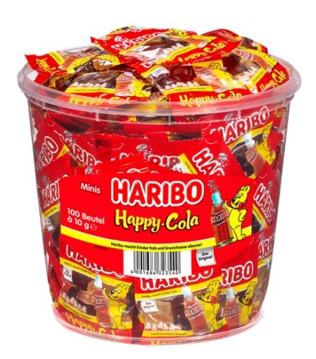 Haribo Happy Cola minis 100er Dose