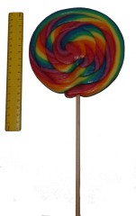 Felko Lolly Spiral Rainbow Mega