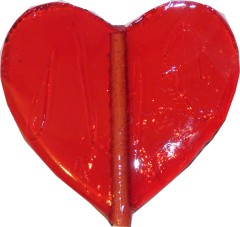 Felko Lolly Heart , Herz - Lolli