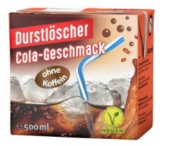 Durstlöscher Cola - Geschmack