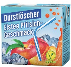 Durstlöscher Eistee Pfirsich