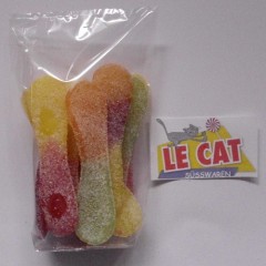 11er Tüte Red Band Zungen super sauer