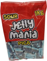 Jake Sour Blue Raspberry Wedges
