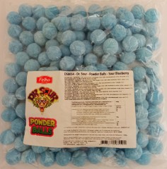 Dr. Sour Powder Balls Blueberry