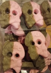 Bubs Foam Raspberry , Bubs Himbeer-Lakritz Schaum Skalle