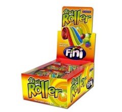 Fini Rainbow Roller Fruchtgummi Bänder, Steller