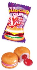 Fini Burger Gum 200er, Kaugummi