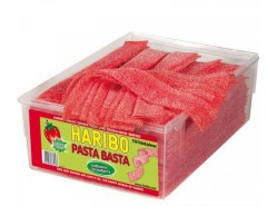 Haribo Pasta Basta Erdbeer, Fruchtgummi sauer