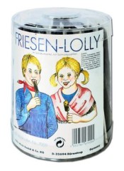 Küfa Friesen Lolly, Lutscher Salmiak Schokolade