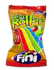 Fini Rainbow Roller Fruchtgummi Bänder, Steller