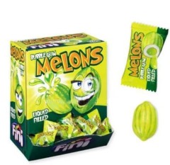 Fini Bubble Gum Melons 200 Stück