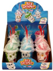 X-Treme Big Dipper Lolly mit Brausepulver