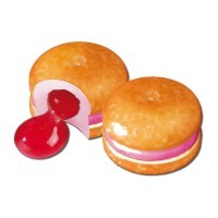 Fini Burger Gum 200er, Kaugummi