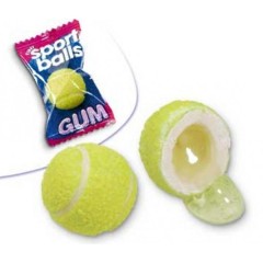 Fini Bubble Gum Tennis Balls Gum 200 Stück