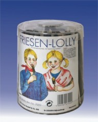 Küfa Friesen Lolly, Lutscher Salmiak Schokolade