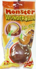 Monster Wunderball am Stiel Cola Lutscher Kaugummi