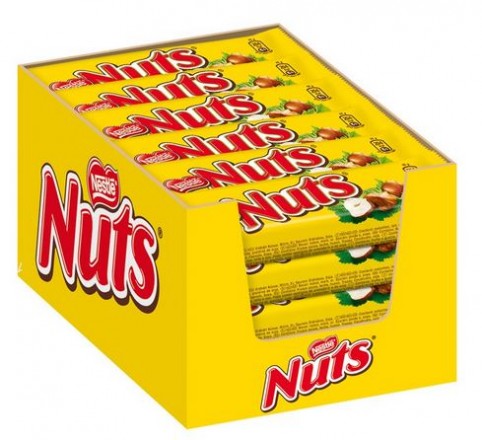 Nestle Nuts, Riegel
