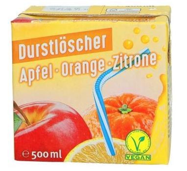 Durstlöscher Apfel Orange Zitrone