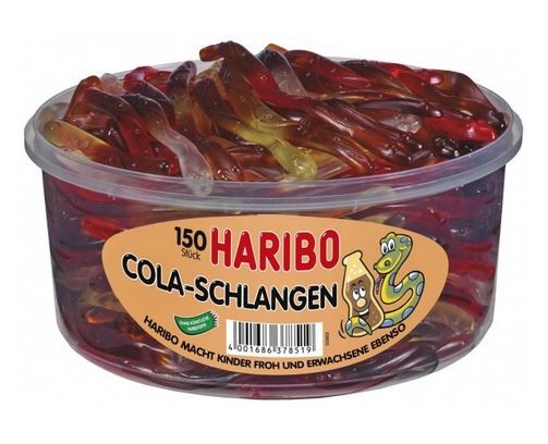 Haribo Cola Schlangen