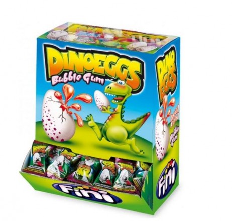 Fini Dinoeggs Bubble Gum 200 Stück