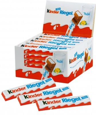 Ferrero Kinder Riegel, 36 Riegel im Kassendisplay