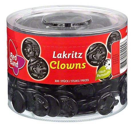 Red Band Lakritz Clowns